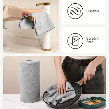 🎁Hot Sale 60% OFF⏳Microfiber Cleaning Cloth roll