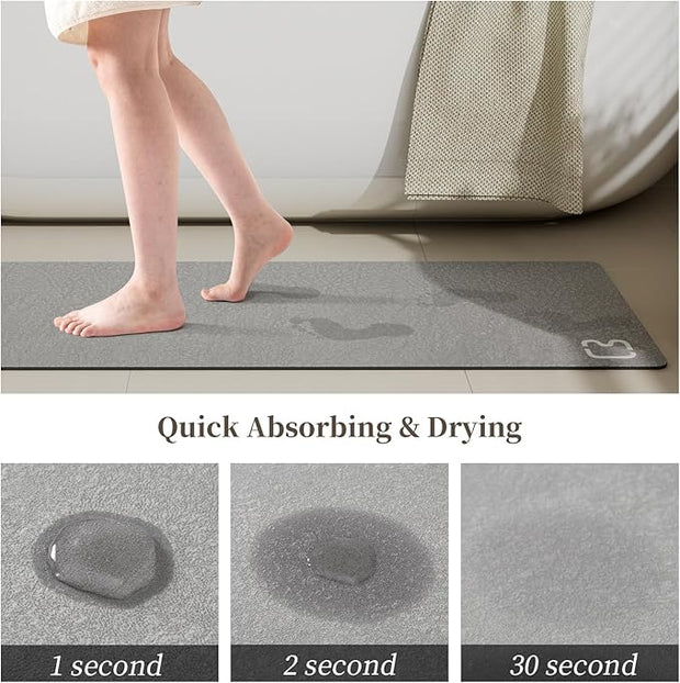 2 in 1 kitchen and bathroom Lightweight & Washable Quick-Drying Mats