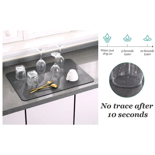 2 in 1 kitchen and bathroom Lightweight & Washable Quick-Drying Mats